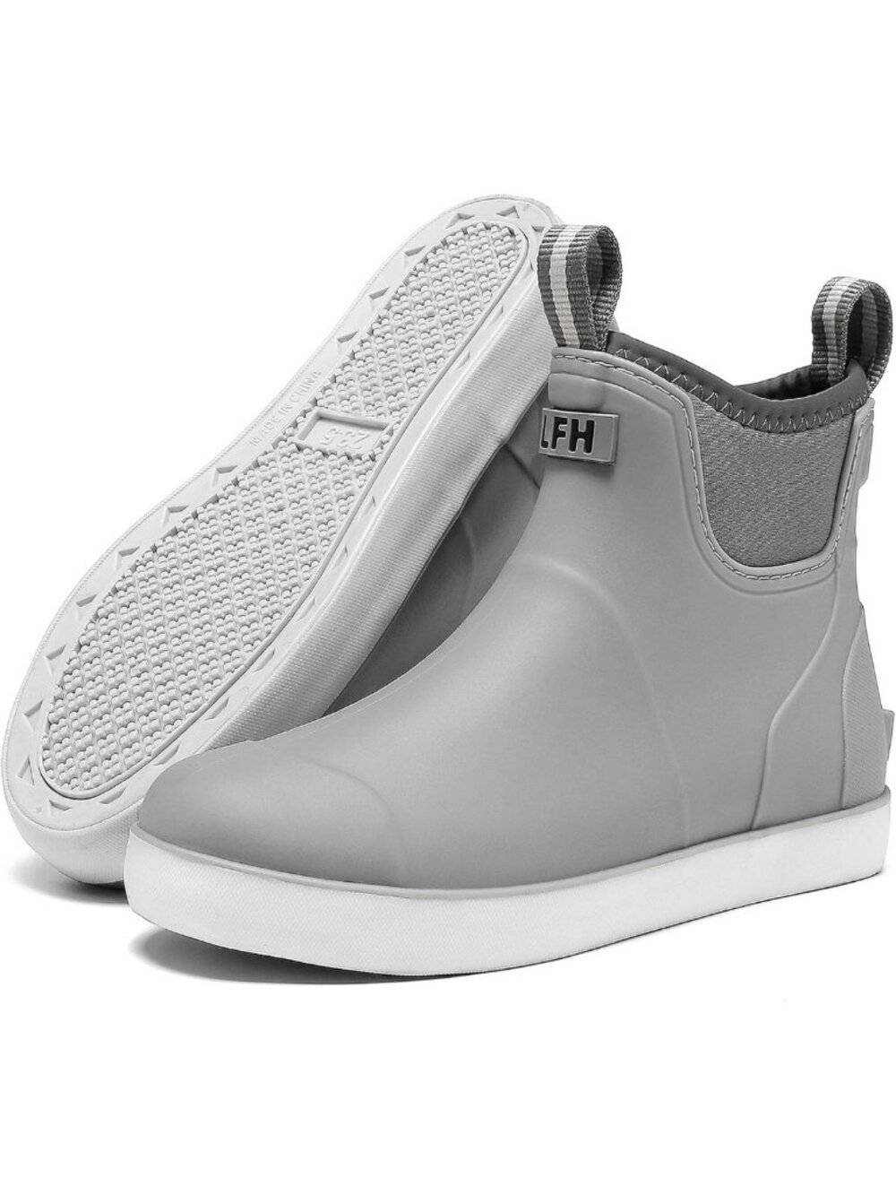 Waterproof Ankle Rain Boots for Women, Anti-Slip Deck & Garden Boots for Outdoor
